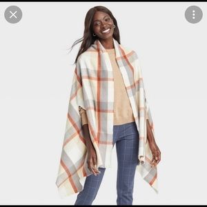 A New Day fall Poncho